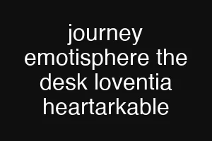 journey emotisphere the desk loventia heartarkable